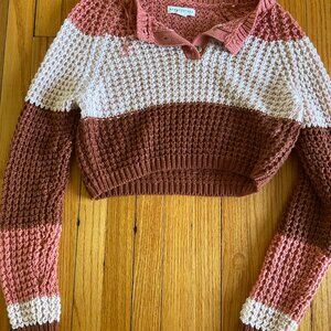 Aeropostale cropped sweater